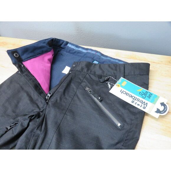Westbeach Womens Blue Bird Pants Ski Snow Snowboard Vented‎ Black Size XS 30x31 - Picture 10 of 15